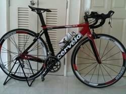 Mel's Cervelo S1 2010 / Ultegra / American Classic 420 Aero | Togoparts Rides