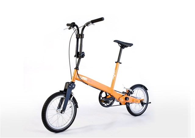 big fish line folding bike