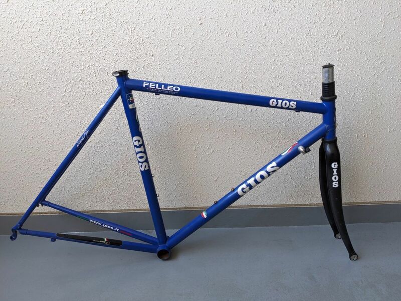 Gios Felleo Steel Frameset size 52 | Road Bikes | Singapore Marketplace |  TOGOPARTS